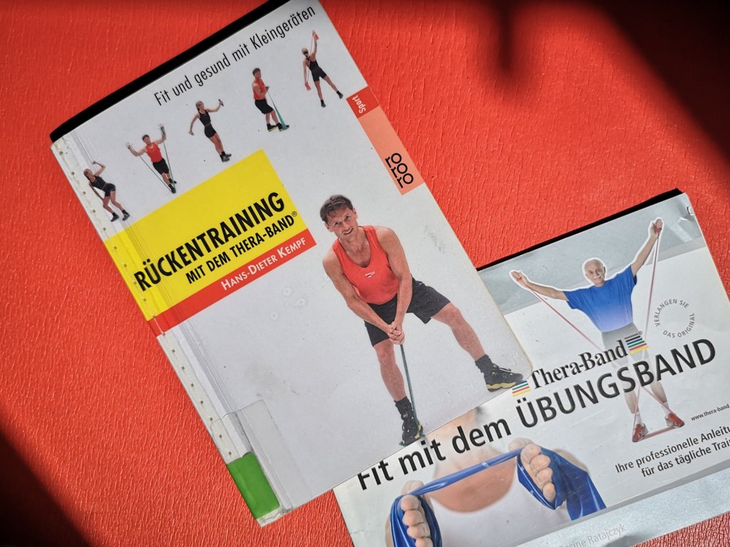Rückentraining mit dem Thera-Band